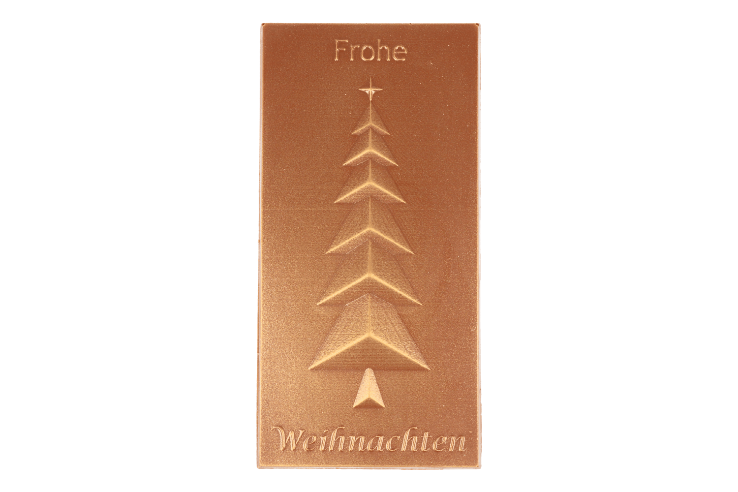 Weihnachtsschokolade FROHES FEST Vollmilch