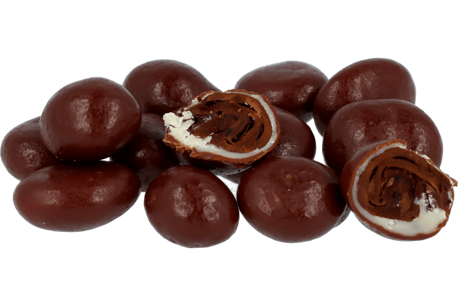 Cappucinobohnen doppelt dragiert